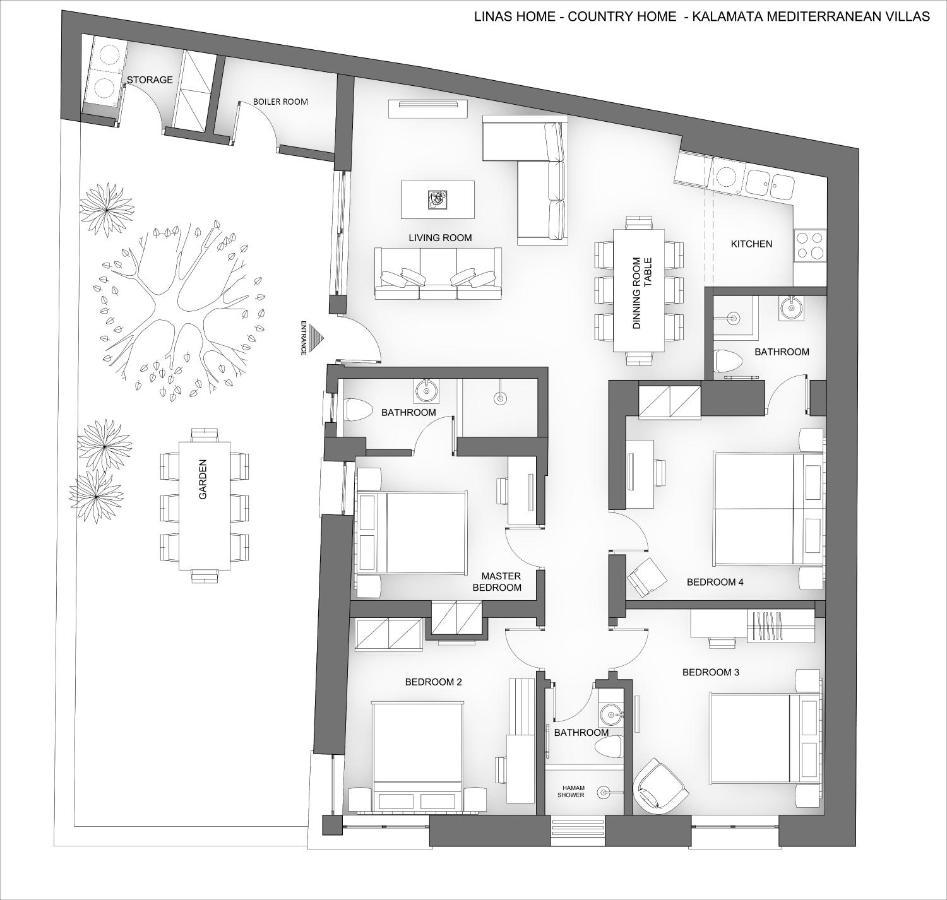 Linas Home - Kalamata Mediterranean Villas 외부 사진